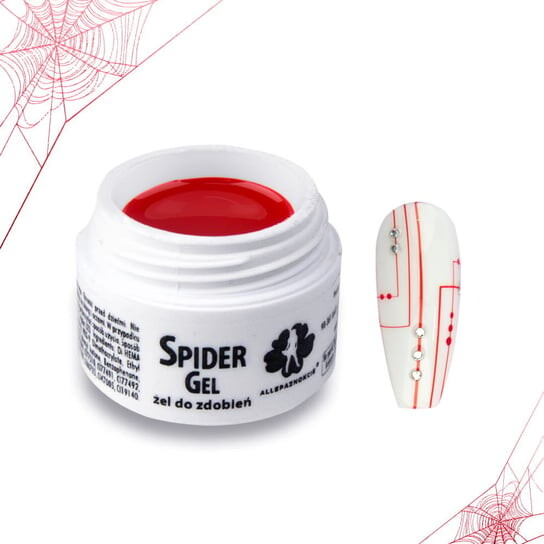Точный, как УФ-гель паука для украшений - красный цвет 3мл SPIDER GEL RED Allepaznokcie -
Точный, как УФ-гель паука для украшений - красный цвет 3мл SPIDER GEL RED Allepaznokcie -