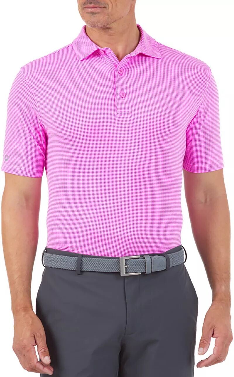 Ibkul Мужская мини-поло для гольфа в клетку с короткими рукавами и принтом
Ibkul Мужская мини-поло для гольфа в клетку с короткими рукавами и принтом