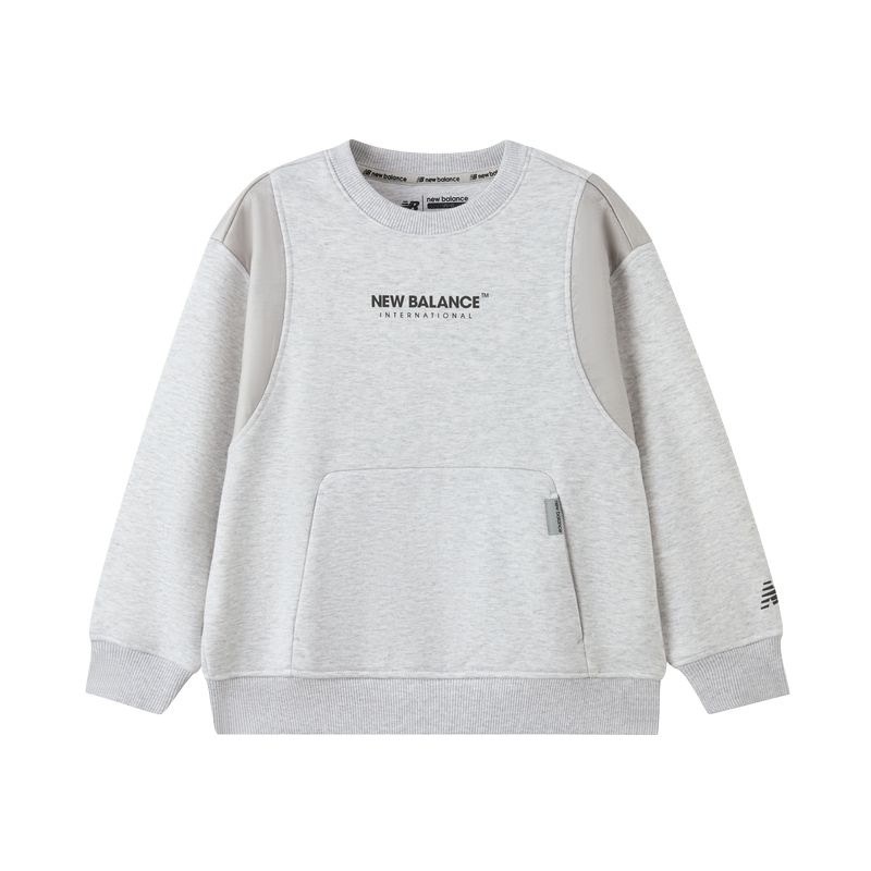 Детский свитшот New Balance, светло-серый
Детский свитшот New Balance, светло-серый