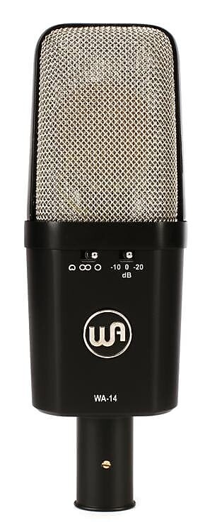 Конденсаторный микрофон Warm Audio WA-14 Multipattern Brass Capsule Condenser Microphone 
Конденсаторный микрофон Warm Audio WA-14 Multipattern Brass Capsule Condenser Microphone