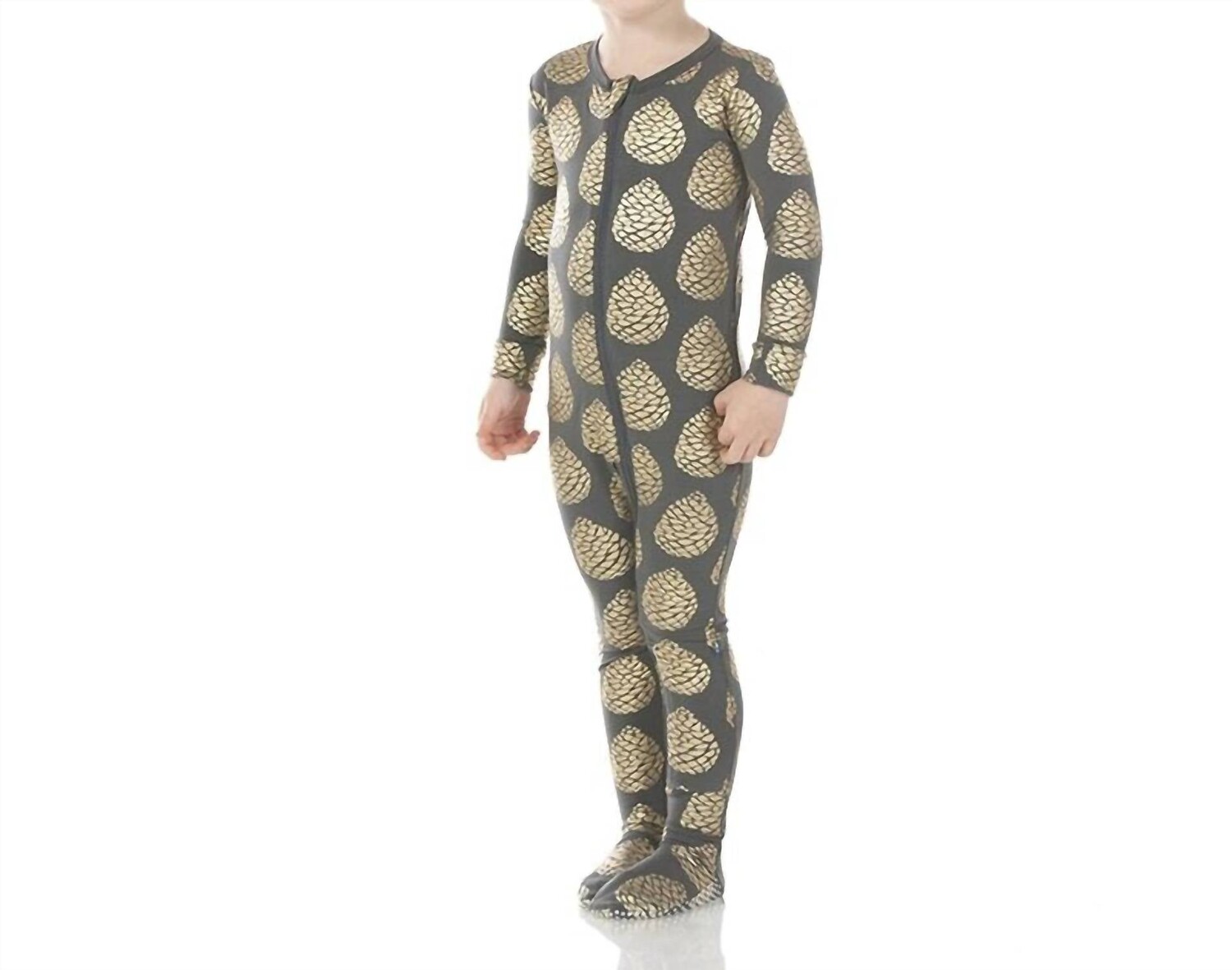 Брюки для мальчиков Footie из оловянных сосновых шишек KICKEE
Брюки для мальчиков Footie из оловянных сосновых шишек KICKEE