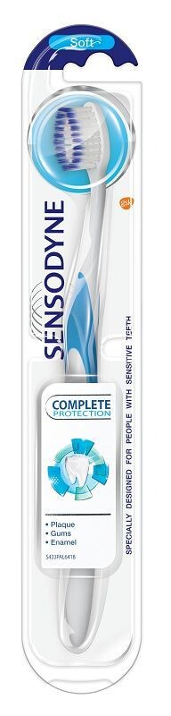 Sensodyne Complete Protection Soft зубная щетка, 1 шт.
Sensodyne Complete Protection Soft зубная щетка, 1 шт.