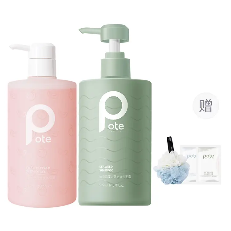 Набор шампуня и кондиционера unisex POTE
Набор шампуня и кондиционера unisex POTE