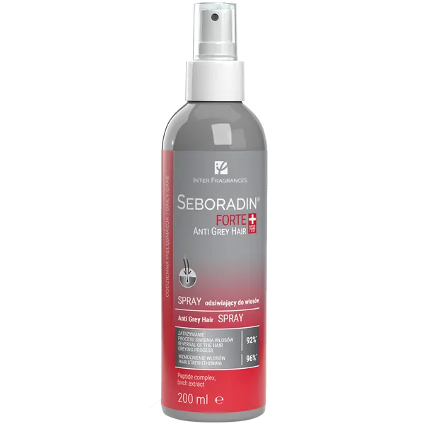 Спрей для седых волос, 200 мл Seboradin Forte
Спрей для седых волос, 200 мл Seboradin Forte
