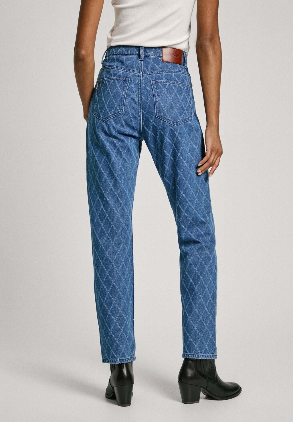 Джинсы прямого кроя UHW DIAMOND Pepe Jeans, синий деним
Джинсы прямого кроя UHW DIAMOND Pepe Jeans, синий деним