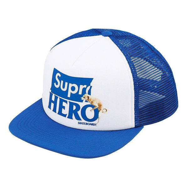 Бейсболка antihero mesh back 5-panel 'blue white' Supreme, синий
Бейсболка antihero mesh back 5-panel 'blue white' Supreme, синий