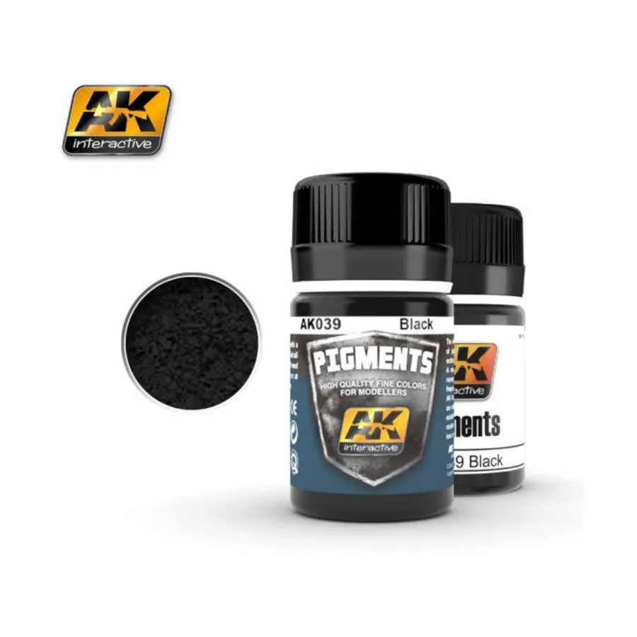 Черный, Pigments (AK-Interactive)
Черный, Pigments (AK-Interactive)