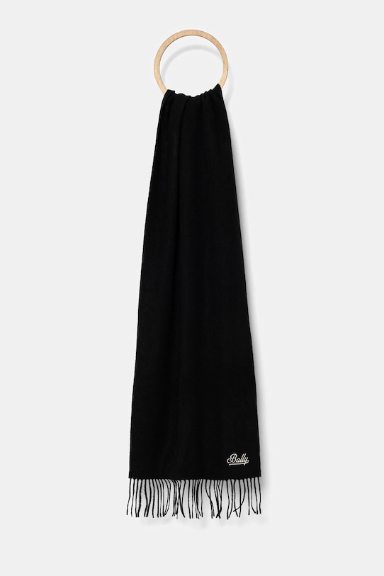 Шерстяной шарф Bally, черный
Шерстяной шарф Bally, черный