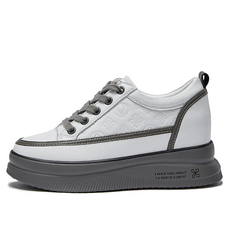 Кеды, скейтборд обувь женская низкая белый серый Laorentou
Кеды, скейтборд обувь женская низкая белый серый Laorentou