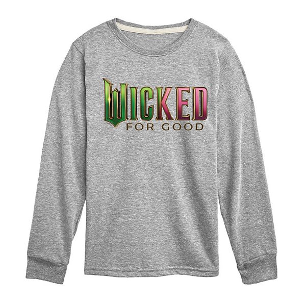 Футболка с длинным рукавом Wicked for Good Licensed Character, Athletic Heather
Футболка с длинным рукавом Wicked for Good Licensed Character, Athletic Heather