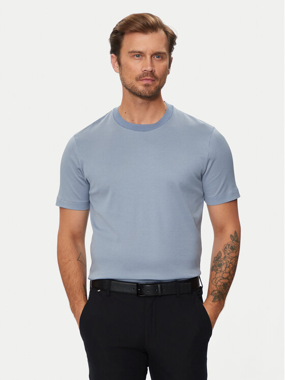 Футболка regular fit H-Tiburt 431 50518539 Boss, синий
Футболка regular fit H-Tiburt 431 50518539 Boss, синий