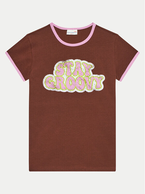 Футболка стандартного кроя Coccodrillo, коричневый
Футболка стандартного кроя Coccodrillo, коричневый