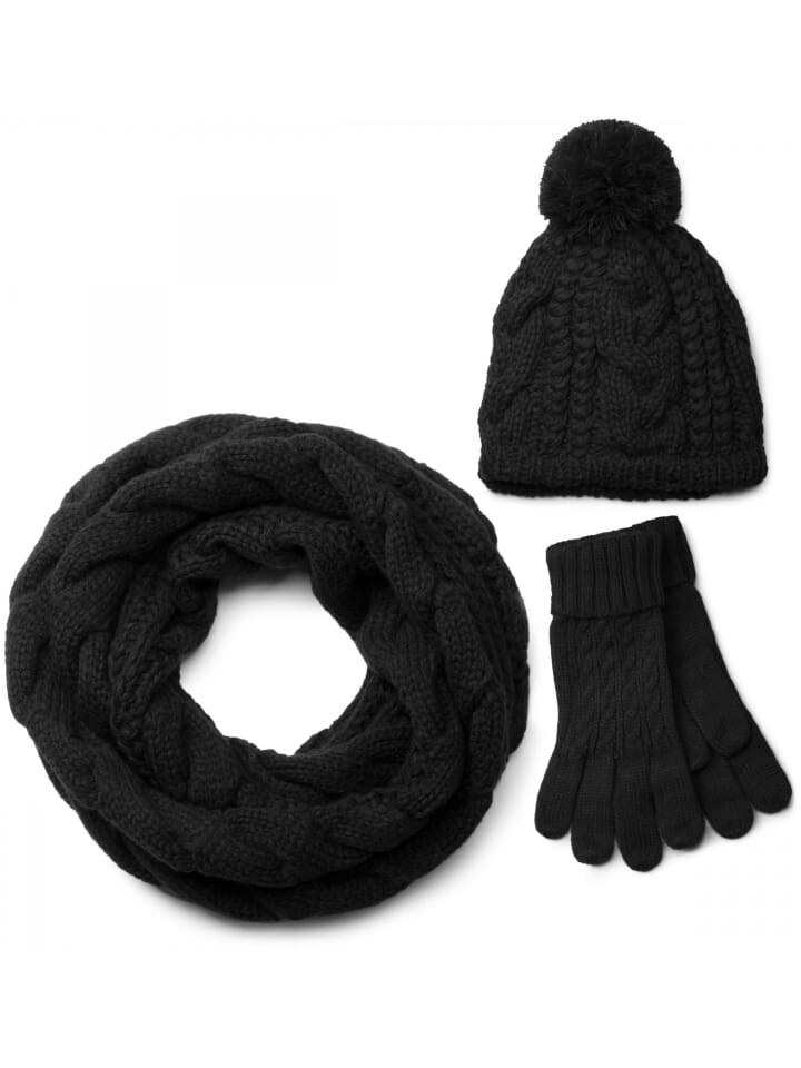 Шарф styleBREAKER, черный
Шарф styleBREAKER, черный