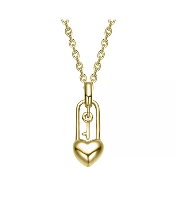 Детское ожерелье с кулоном в виде сердца и ключа Gigigirl, gold
Детское ожерелье с кулоном в виде сердца и ключа Gigigirl, gold