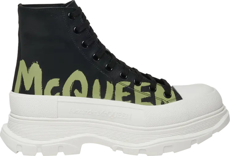 Кроссовки Alexander McQueen Tread Slick Boot 'Graffiti Logo - Black Khaki', черный, Черный;серый, Кроссовки Alexander McQueen Tread Slick Boot 'Graffiti Logo - Black Khaki', черный
Кроссовки Alexander McQueen Tread Slick Boot 'Graffiti Logo - Black Khaki', черный, Черный;серый, Кроссовки Alexander McQueen Tread Slick Boot 'Graffiti Logo - Black Khaki', черный