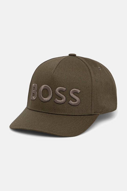 Бейсболка sevile хлопковая BOSS, зеленый
Бейсболка sevile хлопковая BOSS, зеленый