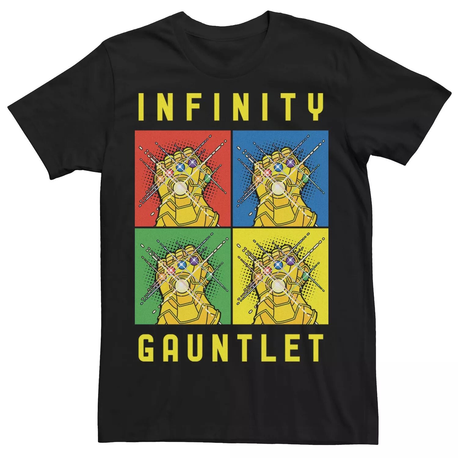 Мужская футболка Marvel Avengers Infinity Gauntlet в стиле поп-арт Box Up Licensed Character
Мужская футболка Marvel Avengers Infinity Gauntlet в стиле поп-арт Box Up Licensed Character