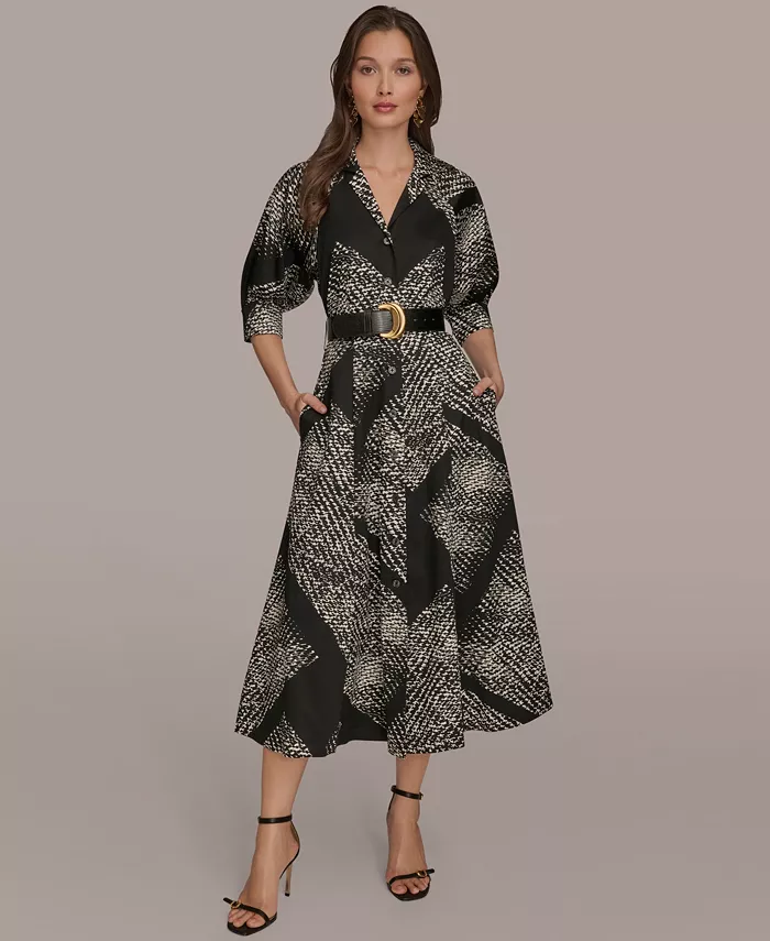 Женское платье-рубашка с цветочным принтом Donna Karan New York, слоновая кость/кремовый
Женское платье-рубашка с цветочным принтом Donna Karan New York, слоновая кость/кремовый