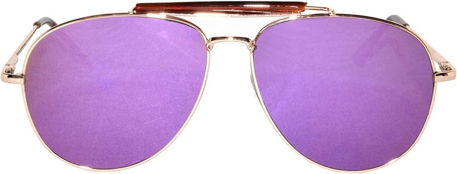 Солнцезащитные очки-авиаторы OWL с перемычкой над бровями, женские, с защитой от УФ-излучения, плоскими зеркальными линзами, модные солнцезащитные очки в металлической оправе, Gold Purple Mirror
Солнцезащитные очки-авиаторы OWL с перемычкой над бровями, женские, с защитой от УФ-излучения, плоскими зеркальными линзами, модные солнцезащитные очки в металлической оправе, Gold Purple Mirror