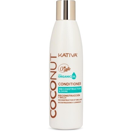 Ореховый кондиционер кокос 250мл, Kativa
Ореховый кондиционер кокос 250мл, Kativa