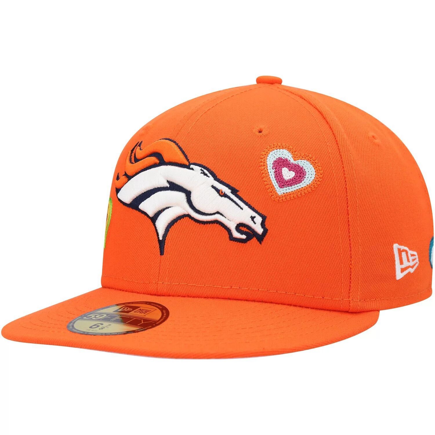 Мужская облегающая шляпа New Era Orange Denver Broncos Chain Stitch Heart 59FIFTY
Мужская облегающая шляпа New Era Orange Denver Broncos Chain Stitch Heart 59FIFTY
