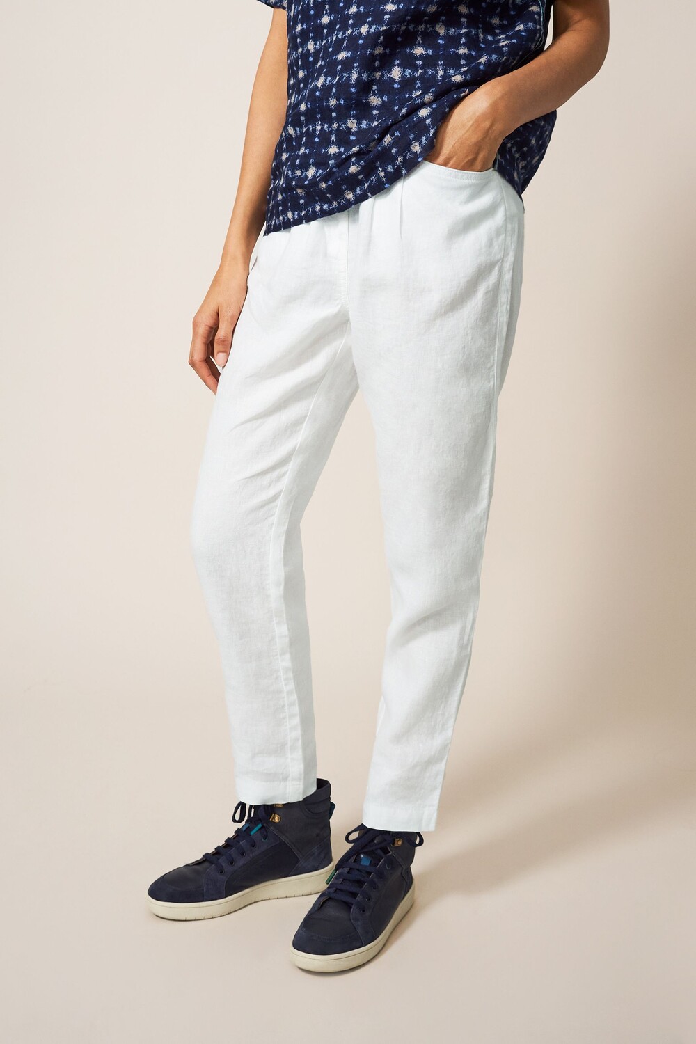 Льняные брюки Rowena White Stuff, белый
Льняные брюки Rowena White Stuff, белый