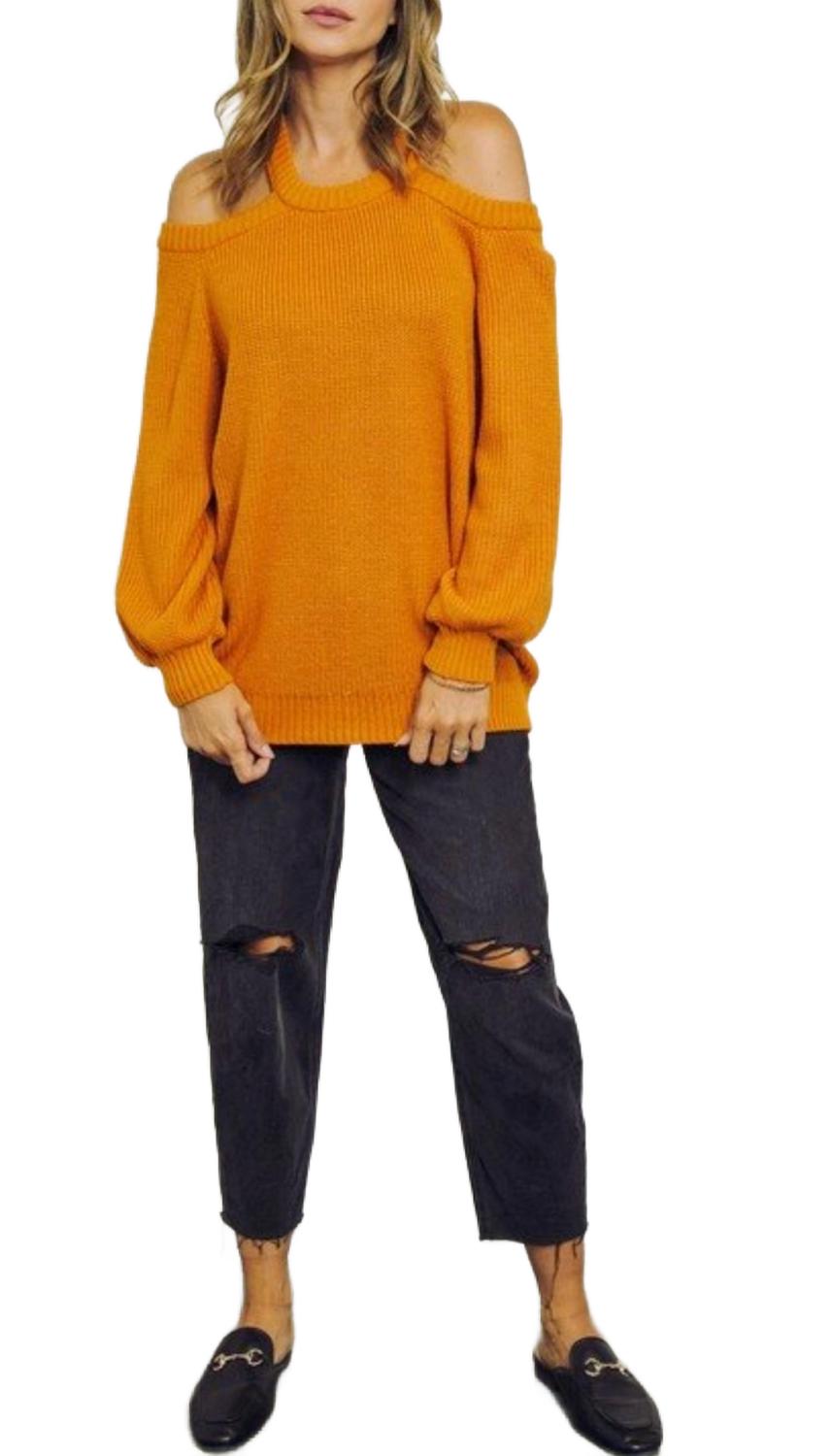 Свитер с перекрестными лямками и открытыми плечами в светло-ржавом цвете J.NNA, Light Rust
Свитер с перекрестными лямками и открытыми плечами в светло-ржавом цвете J.NNA, Light Rust