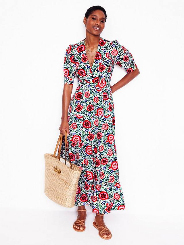 Макси-платье bella с цветочным принтом и пышными рукавами Boden, разноцветный
Макси-платье bella с цветочным принтом и пышными рукавами Boden, разноцветный