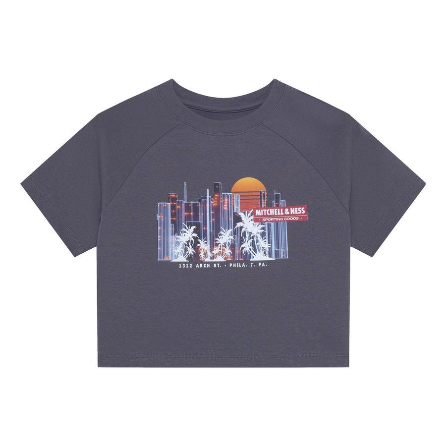 Футболка (WMNS) Mitchell & Ness x NBA Phila City View Short Board T-shirt 'Grey', серый
Футболка (WMNS) Mitchell & Ness x NBA Phila City View Short Board T-shirt 'Grey', серый