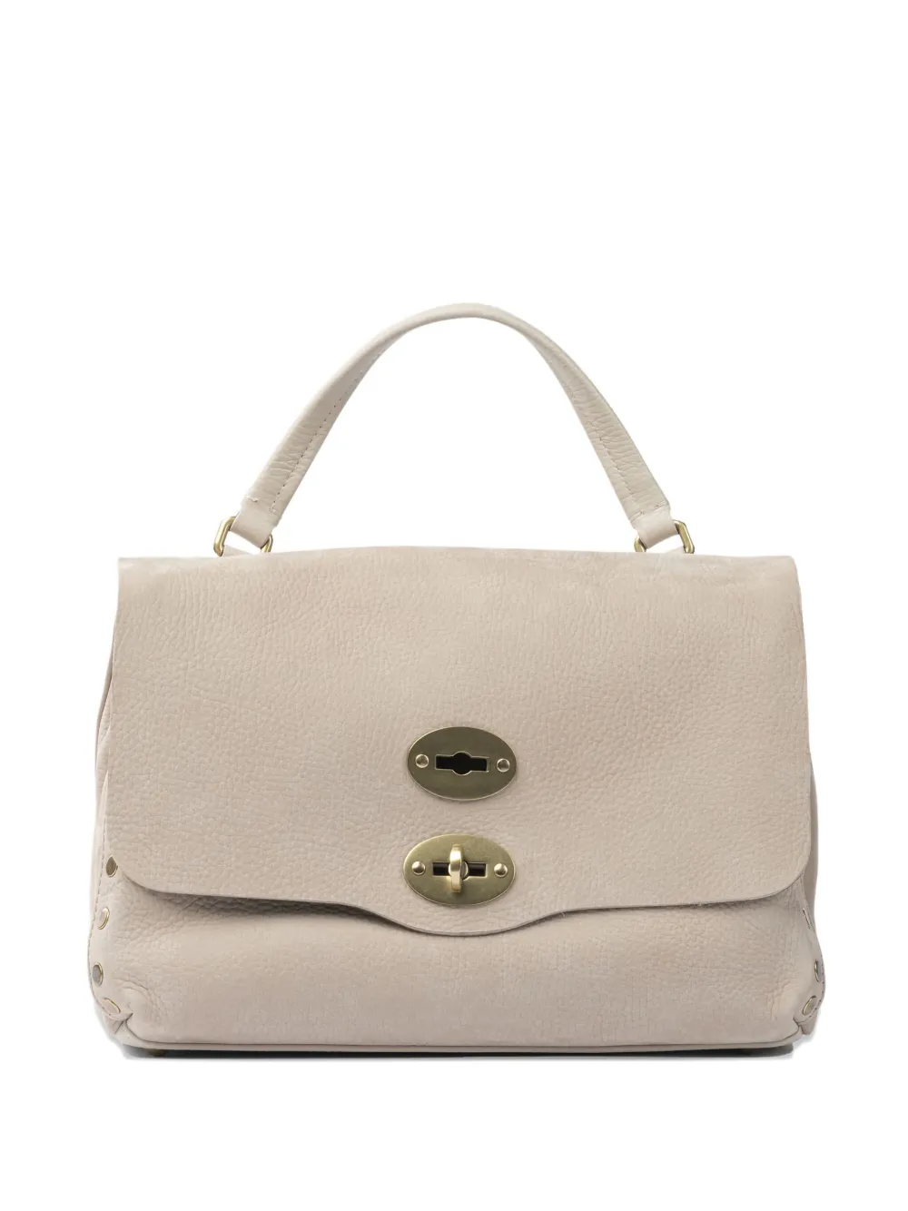 Сумка-тоут с декоративными заклепками и поворотным замком Zanellato, серый
Сумка-тоут с декоративными заклепками и поворотным замком Zanellato, серый