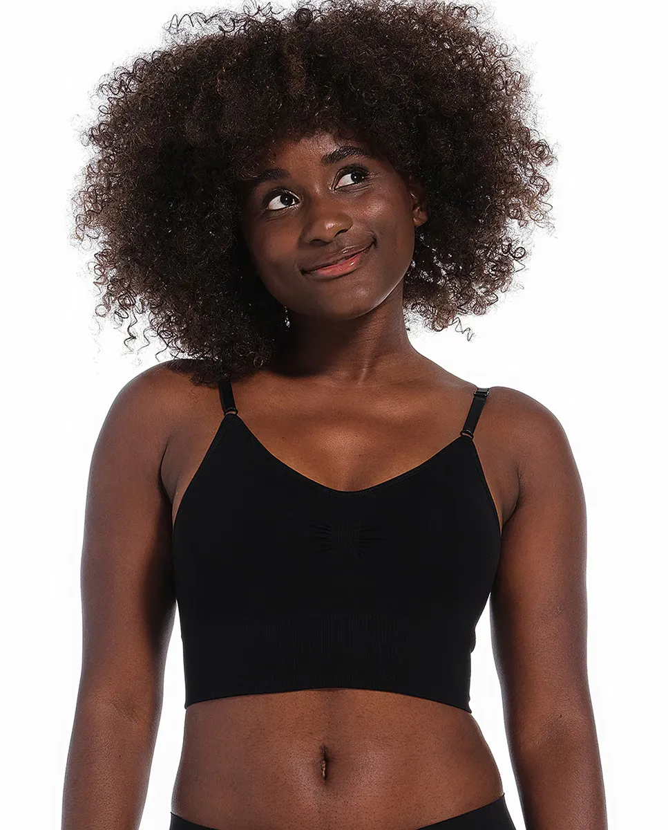 Бюстгальтер без косточек сверху с низкой спинкой MAGIC Bodyfashion, черный
Бюстгальтер без косточек сверху с низкой спинкой MAGIC Bodyfashion, черный