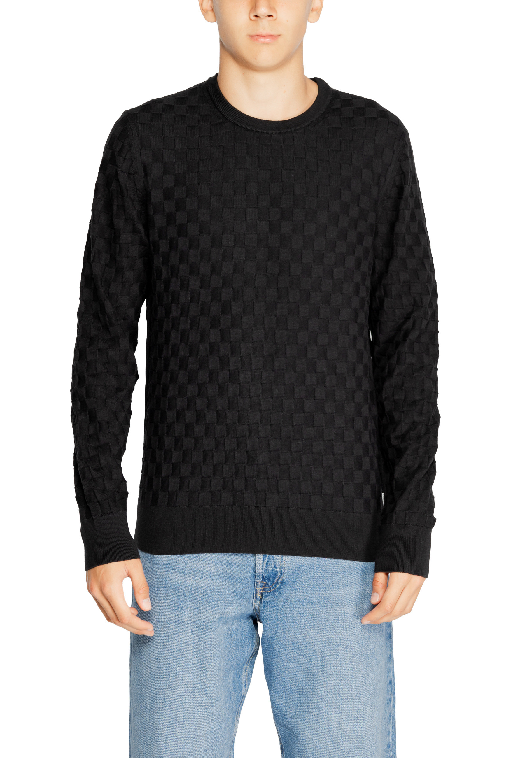 Джемпер Calvin Klein с узором, черный
Джемпер Calvin Klein с узором, черный