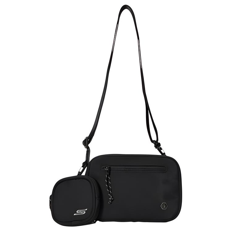 Skechers Тканевая наплечная сумка через плечо унисекс угольно-черная, Carbon Black
Skechers Тканевая наплечная сумка через плечо унисекс угольно-черная, Carbon Black