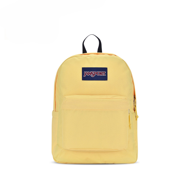 JanSport Средний унисекс рюкзак из полиэстера цвета заварного крема, Cream Yellow 
JanSport Средний унисекс рюкзак из полиэстера цвета заварного крема, Cream Yellow