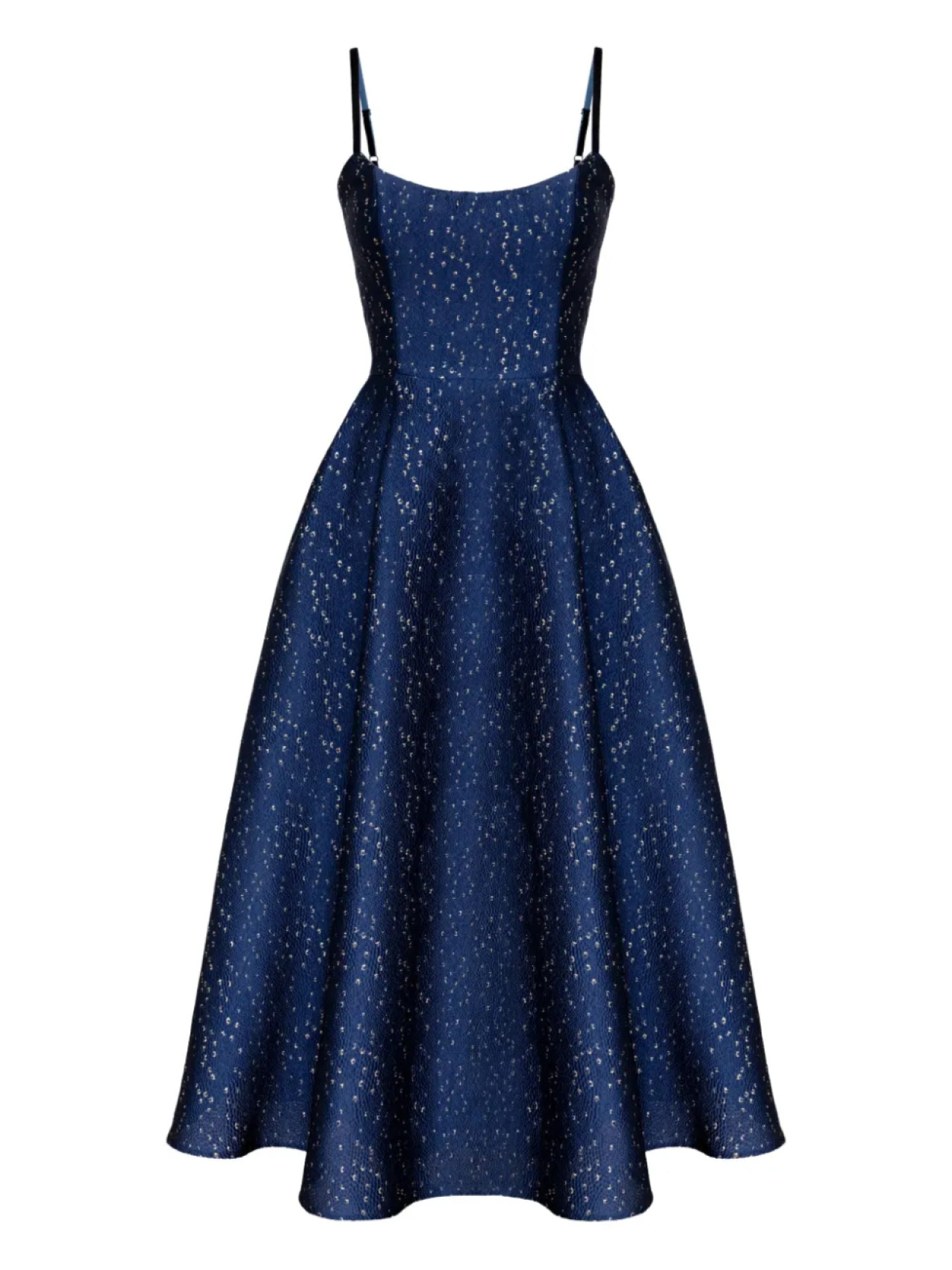 POST MERIDIEM жаккардовое платье миди, синий
POST MERIDIEM жаккардовое платье миди, синий