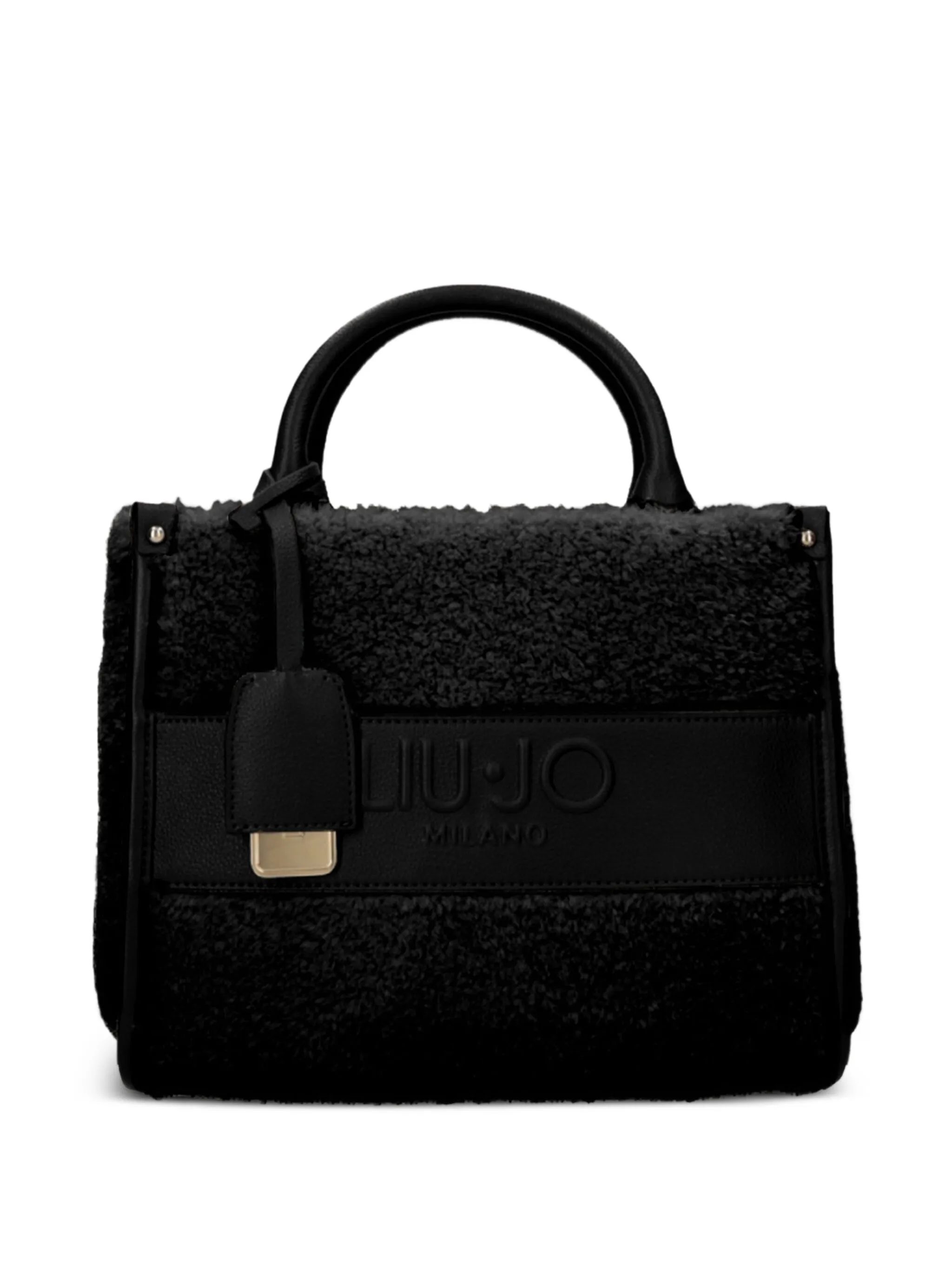 Маленькая сумка-тоут с тисненым логотипом Liu Jo, черный
Маленькая сумка-тоут с тисненым логотипом Liu Jo, черный