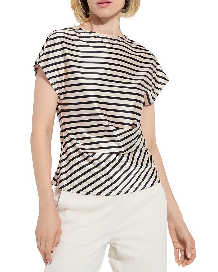 Блуза Bruna с драпировкой Lyssé, синий
Блуза Bruna с драпировкой Lyssé, синий