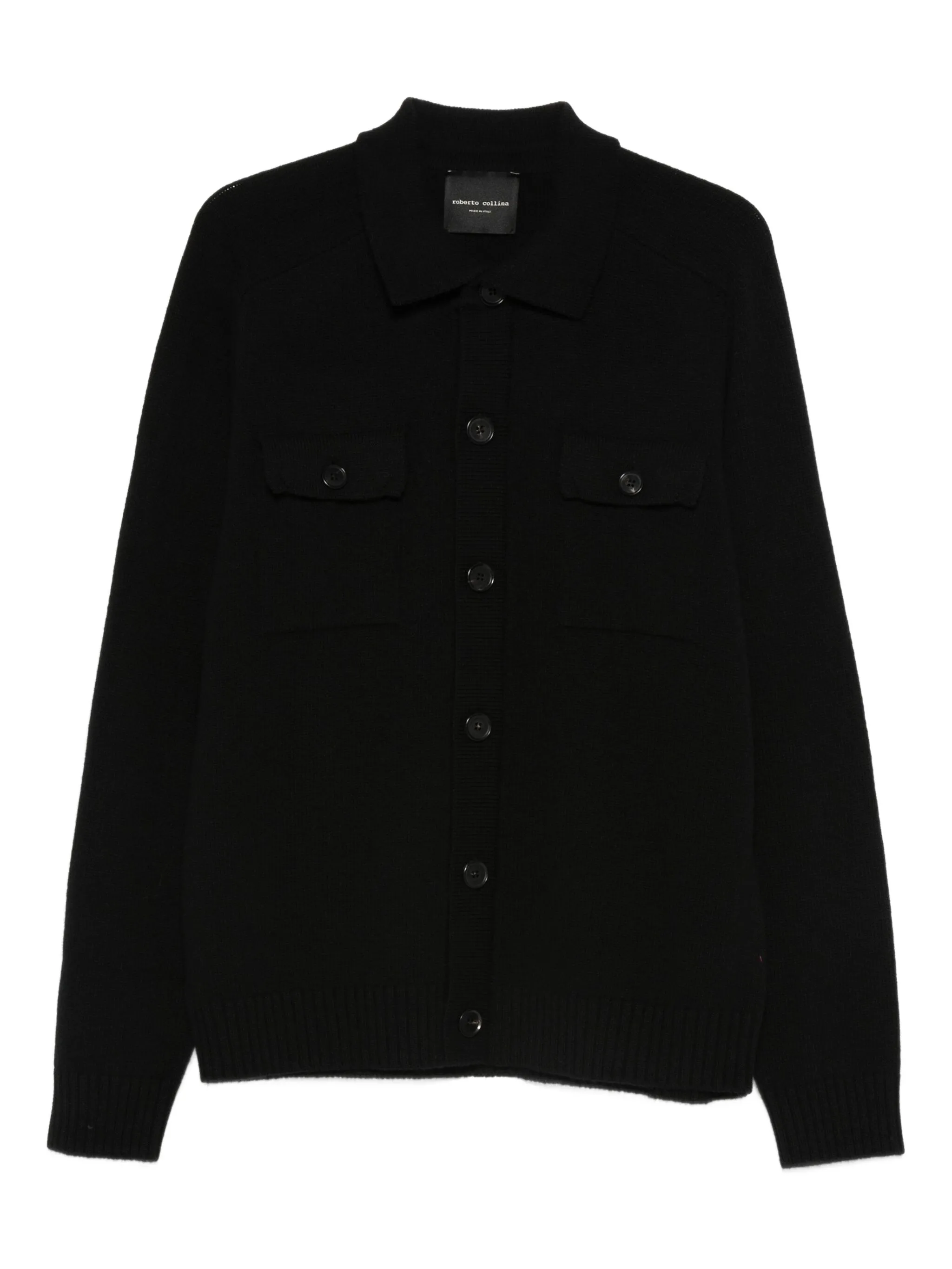 Кардиган с застежкой на пуговицы Roberto Collina, черный
Кардиган с застежкой на пуговицы Roberto Collina, черный