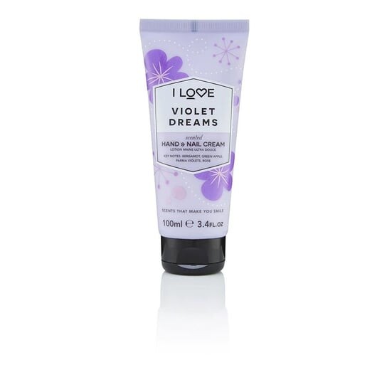 Увлажняющий крем для рук и ногтей Violet Dreams, 100 мл I Love, Scented Hand & Nail Cream
Увлажняющий крем для рук и ногтей Violet Dreams, 100 мл I Love, Scented Hand & Nail Cream