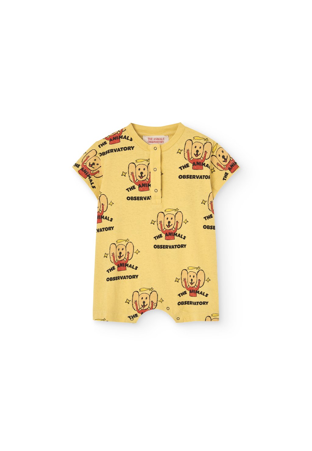 Комбинезон BABY GOOSE UNISEX THE ANIMALS OBSERVATORY, желтый
Комбинезон BABY GOOSE UNISEX THE ANIMALS OBSERVATORY, желтый