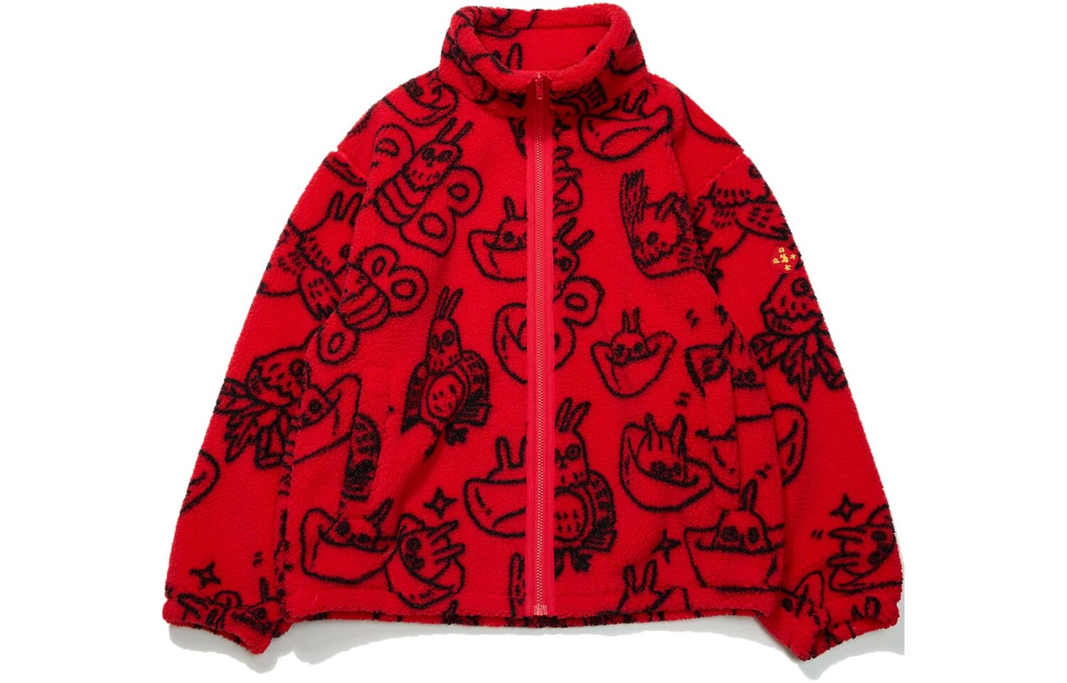 Коллекция Sports Life Бархатная куртка унисекс красного цвета Lining, красный 
Коллекция Sports Life Бархатная куртка унисекс красного цвета Lining, красный