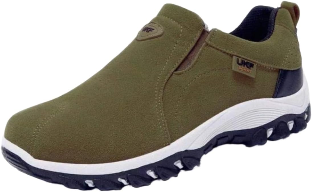 Мужские спортивные кроссовки больших размеров - противоскользящие и прочные, удобные и дышащие, повседневные спортивные кроссовки, подходят для ежедневной носки Fusecottc, зеленый
Мужские спортивные кроссовки больших размеров - противоскользящие и прочные, удобные и дышащие, повседневные спортивные кроссовки, подходят для ежедневной носки Fusecottc, зеленый