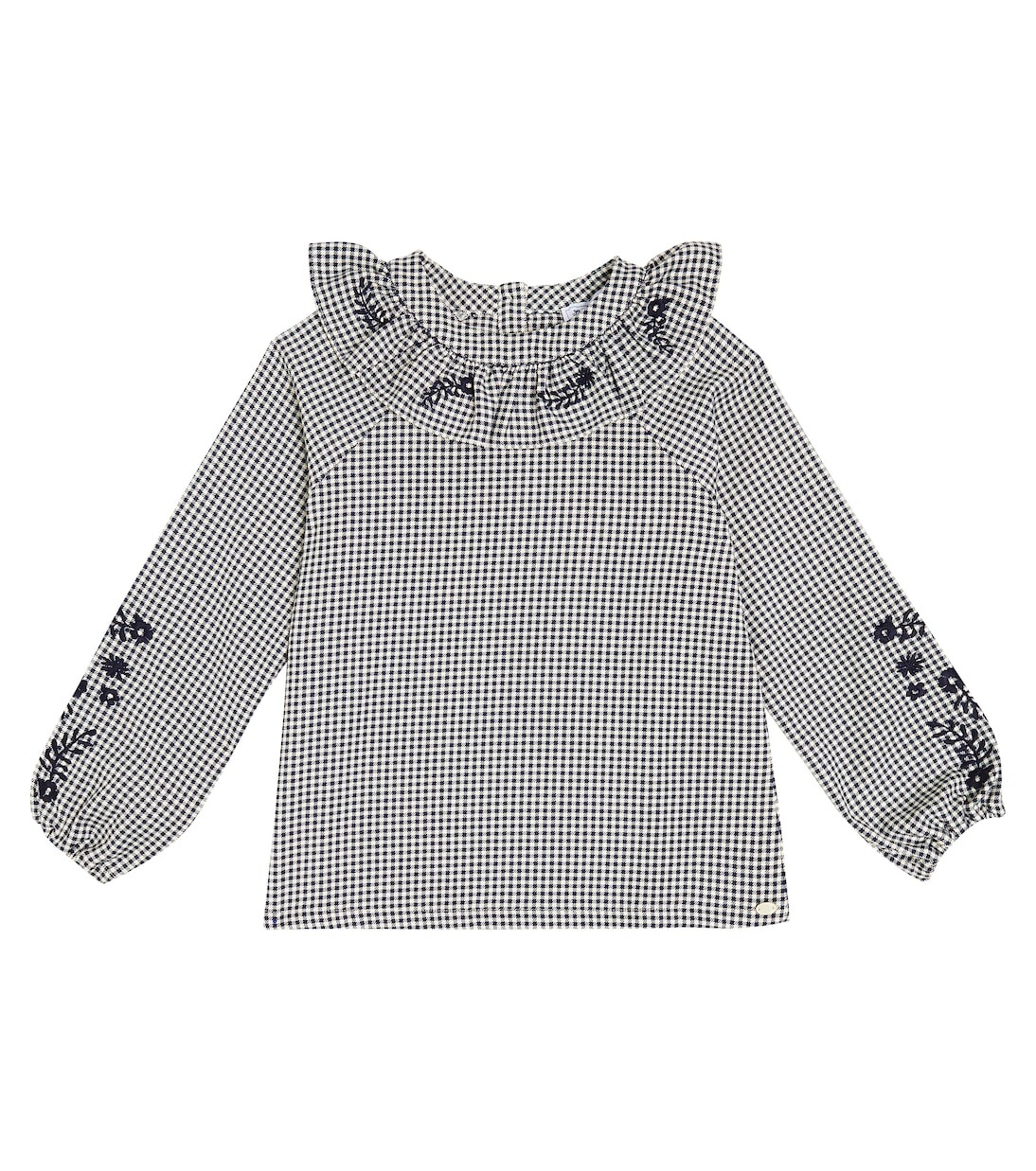 Блуза в клетку с вышивкой Tartine Et Chocolat, мультиколор
Блуза в клетку с вышивкой Tartine Et Chocolat, мультиколор