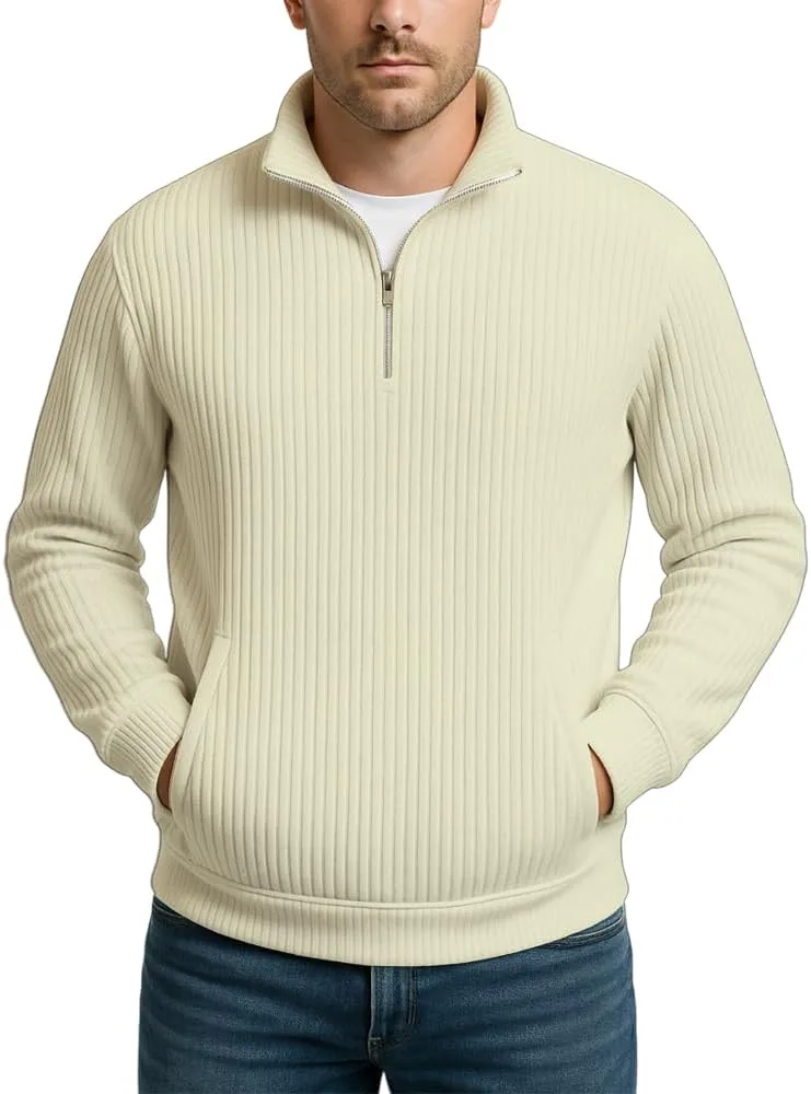 Толстовка Noni мужская с молнией на четверть, Casual, Slim Fit, вязаная текстура
Толстовка Noni мужская с молнией на четверть, Casual, Slim Fit, вязаная текстура