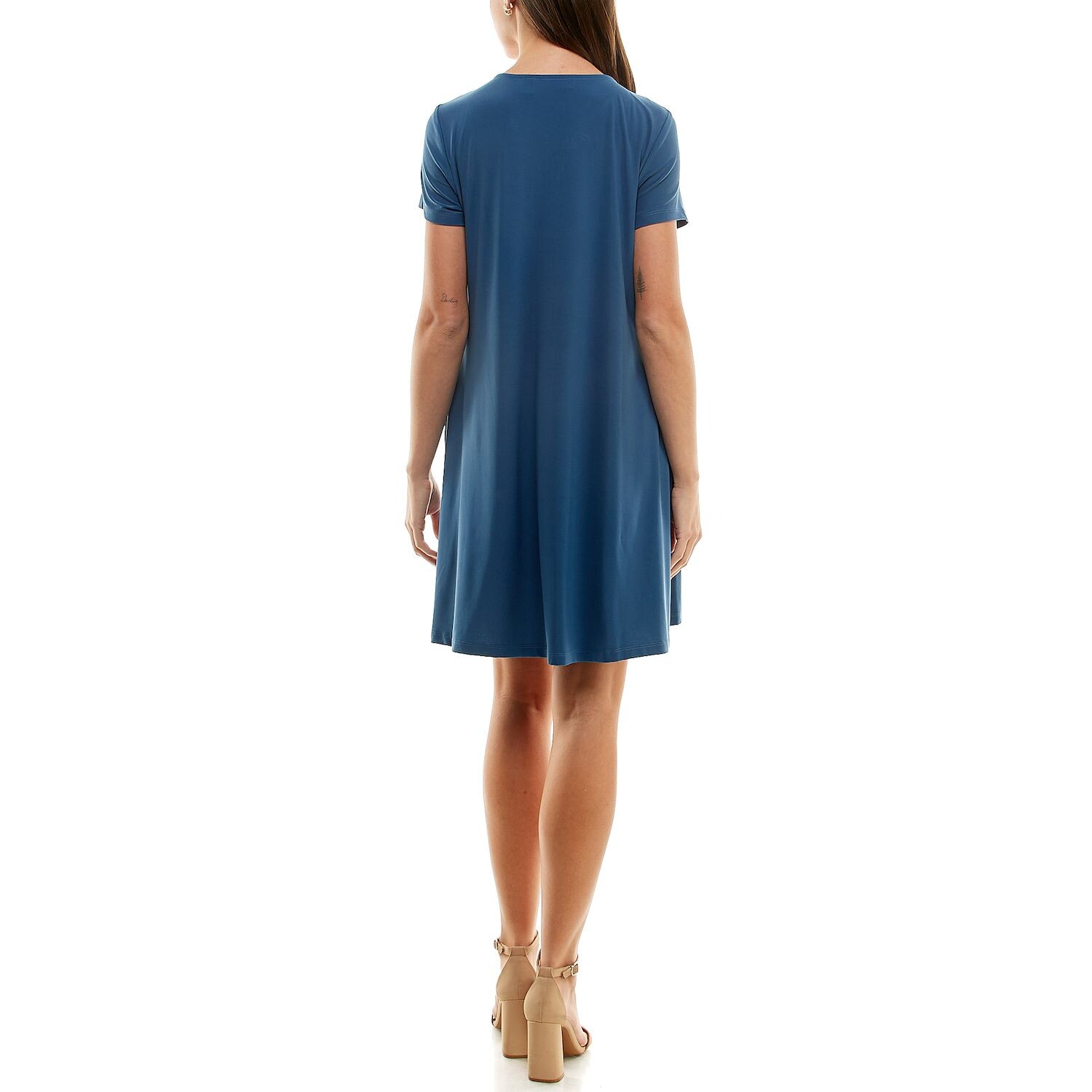 Женское свободное платье с украшением Nina Leonard Nina Leonard, темно-синий 
Женское свободное платье с украшением Nina Leonard Nina Leonard, темно-синий