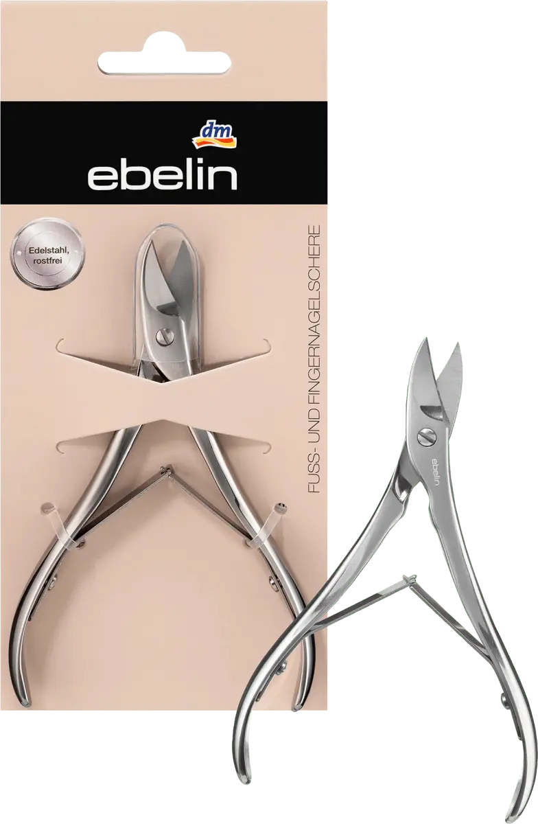 Ножницы для ногтей на ногах и руках 1 шт. ebelin 
Ножницы для ногтей на ногах и руках 1 шт. ebelin