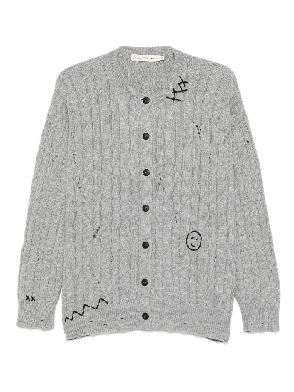 Кардиган фактурной вязки Joshua Sanders, серый
Кардиган фактурной вязки Joshua Sanders, серый