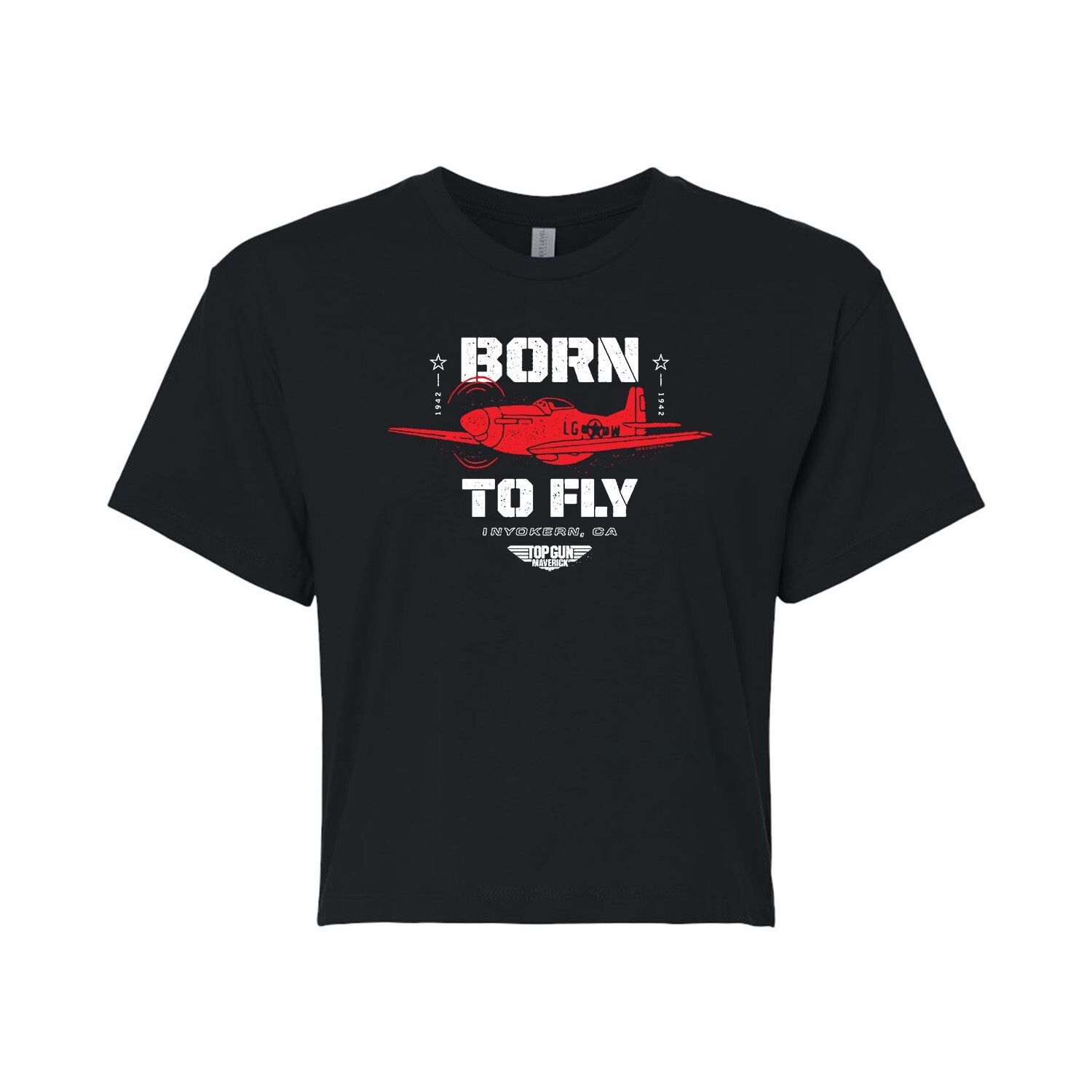 Лучший стрелок среди юниоров: укороченная футболка с рисунком Maverick «Born To Fly» Licensed Character
Лучший стрелок среди юниоров: укороченная футболка с рисунком Maverick «Born To Fly» Licensed Character