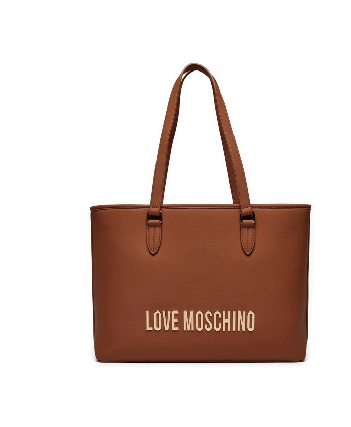 Стильная сумка для покупок на молнии Love Moschino, коричневый
Стильная сумка для покупок на молнии Love Moschino, коричневый