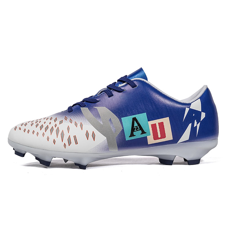 Дышащие, нескользящие, анти-кик, низкие детские футбольные бутсы для подростков CAMKIDS, белый/синий
Дышащие, нескользящие, анти-кик, низкие детские футбольные бутсы для подростков CAMKIDS, белый/синий